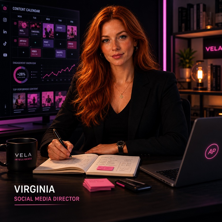 Virginia, Social Media